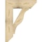 Ekena Millwork Funston Slat Rough Sawn Bracket w/ Offset Brace, Douglas Fir, 8"W x 24"D x 32"H BKT0806X24X32FST06RDF - alternate 4